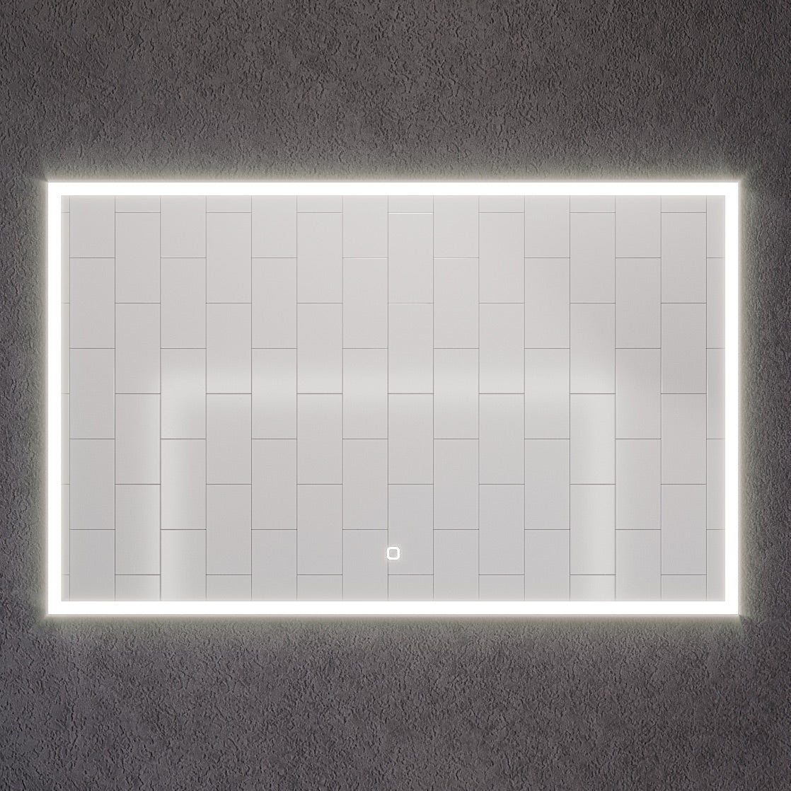 Fornæs Quadratischer LED-Spiegel