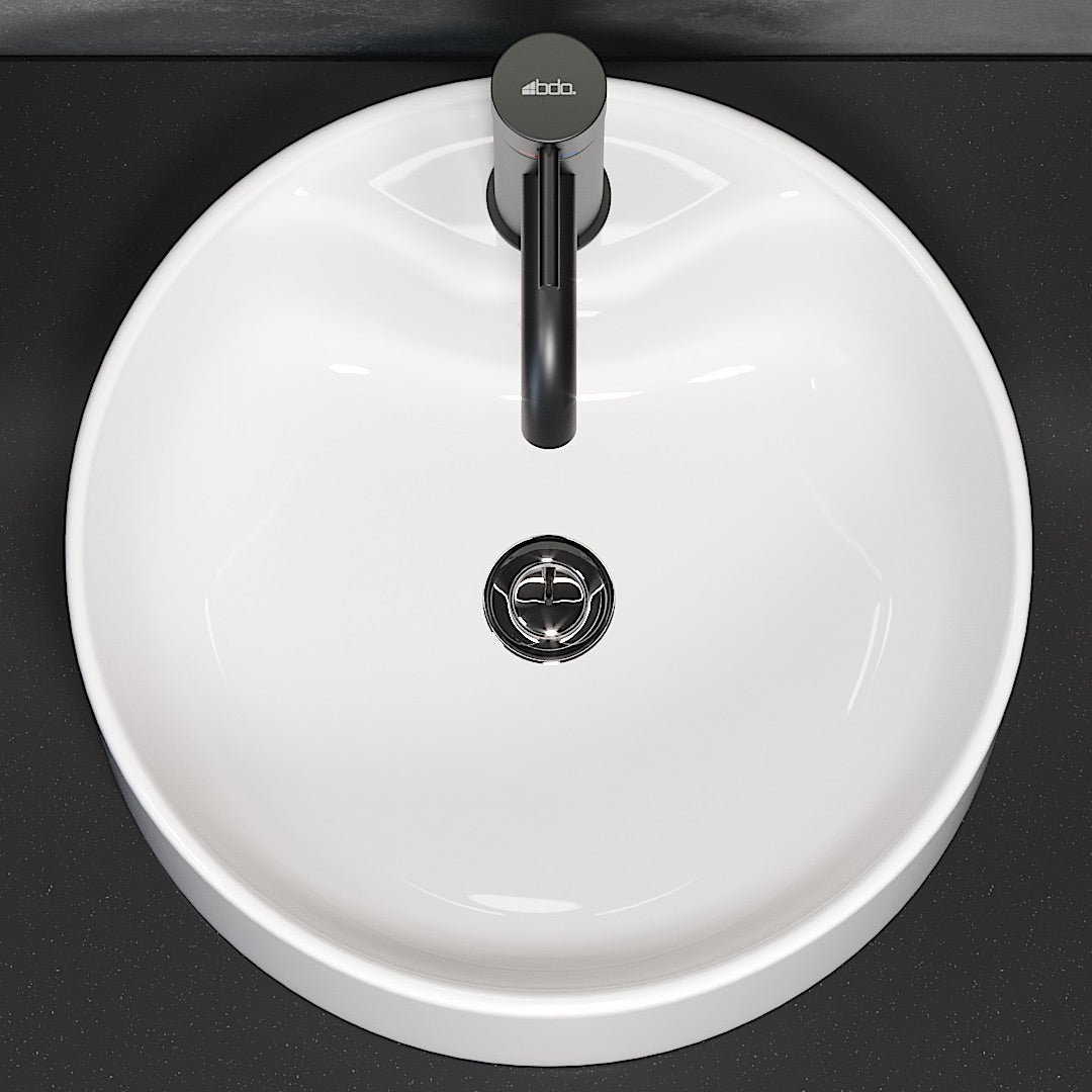 Vikedal Freestanding Ceramic Wash Basin