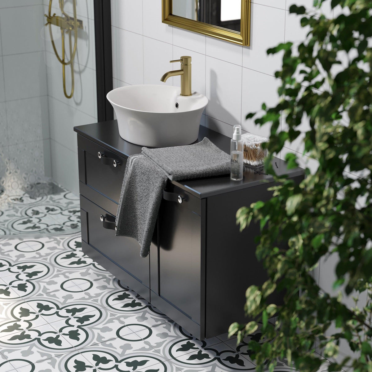 Svelvik Freestanding Ceramic Wash Basin