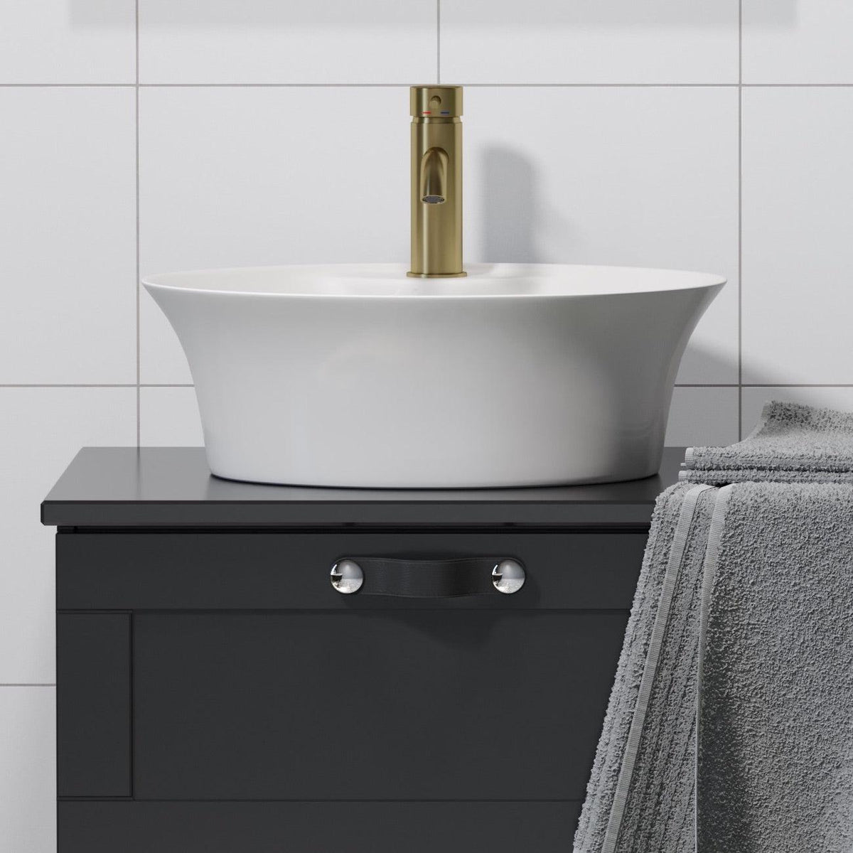 Svelvik Freestanding Ceramic Wash Basin