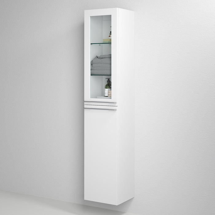 Veiholmen High Cabinet, Matte White