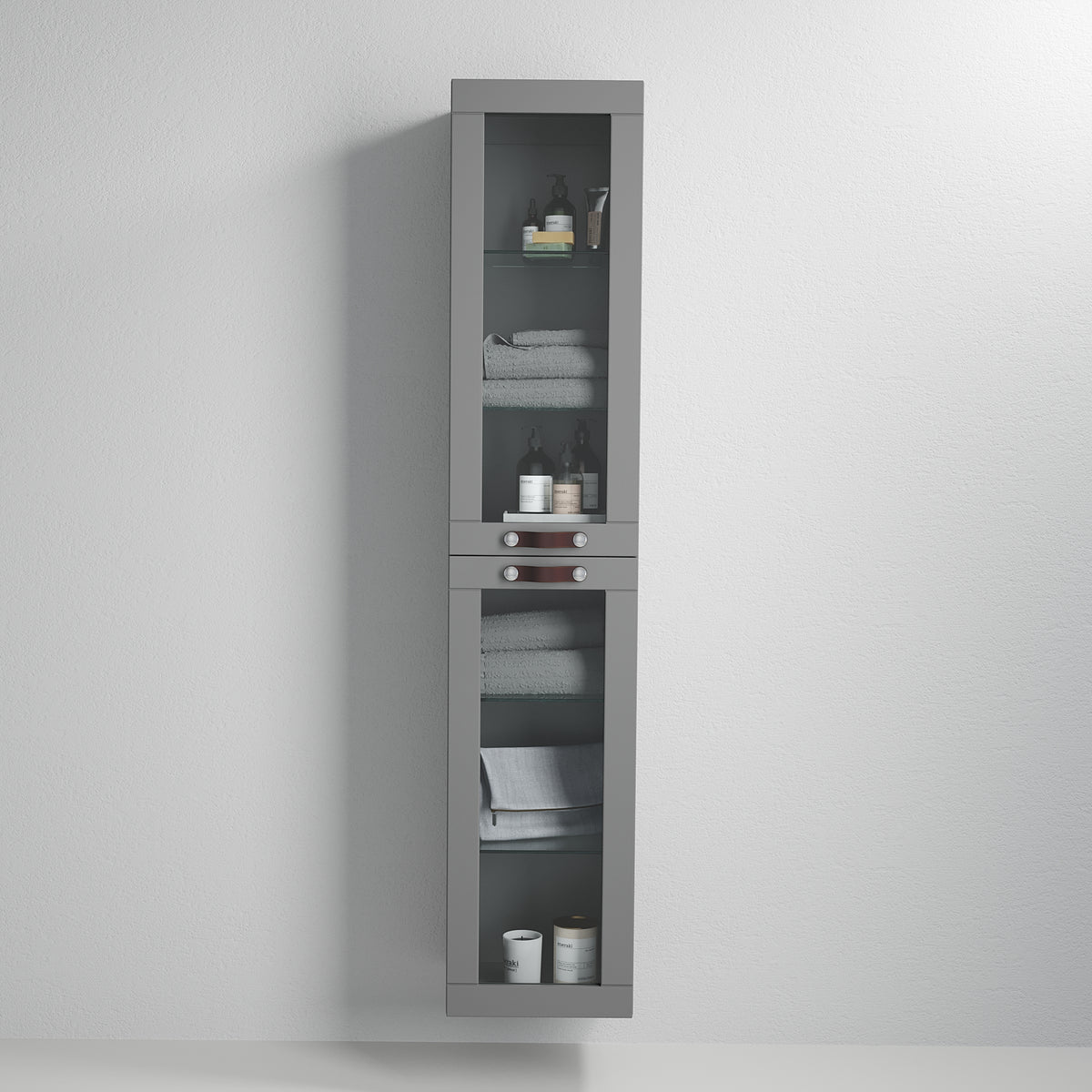 Namsos High Cabinet, matt grey