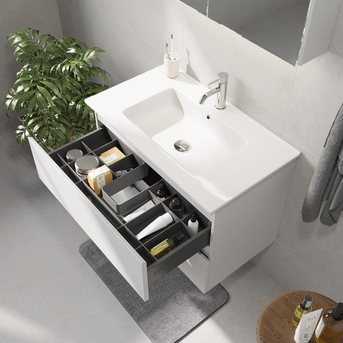 Saltnes Bathroom furniture, matt white