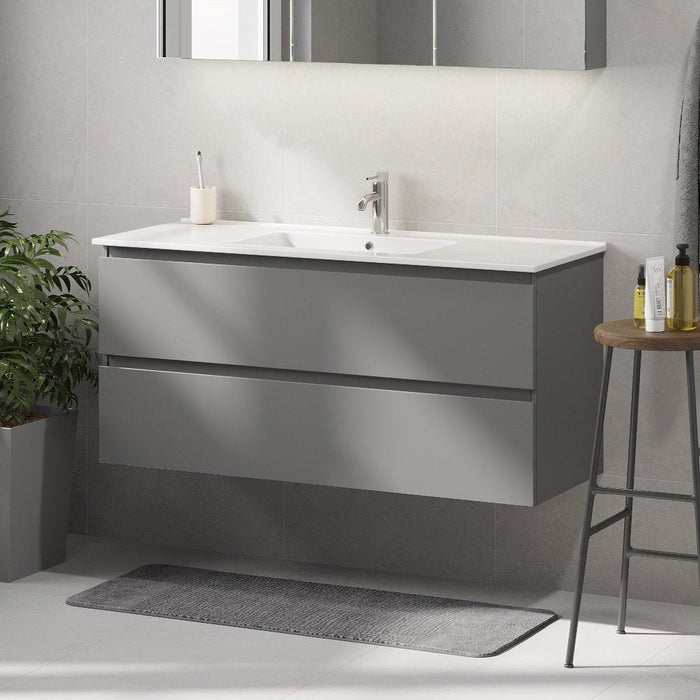 Saltnes Bathroom furniture, Matte Grey