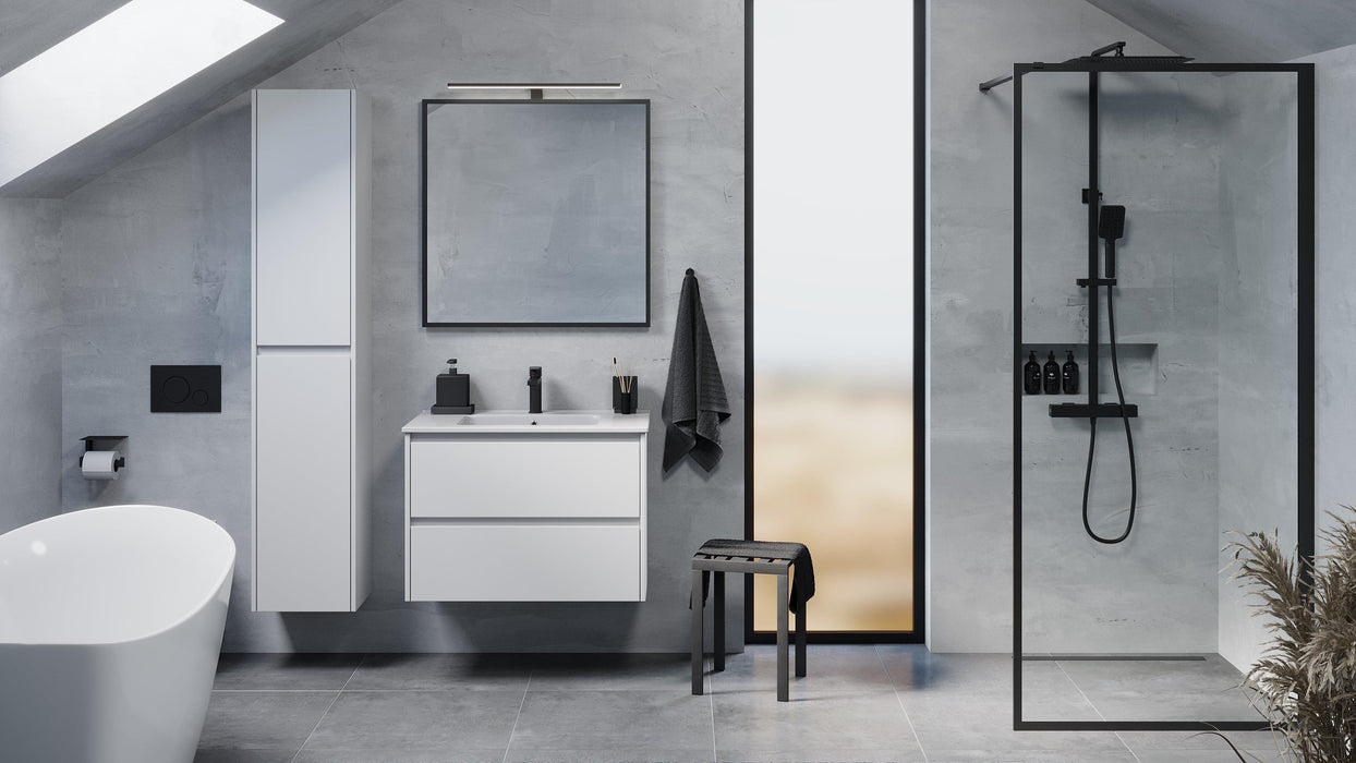 Myrkdalen Bathroom Furniture, Matte White