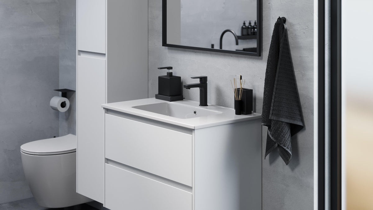 Myrkdalen Bathroom Furniture, matt white