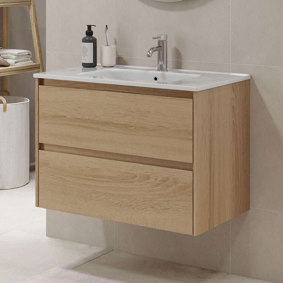 Molde Bathroom Furniture, oak