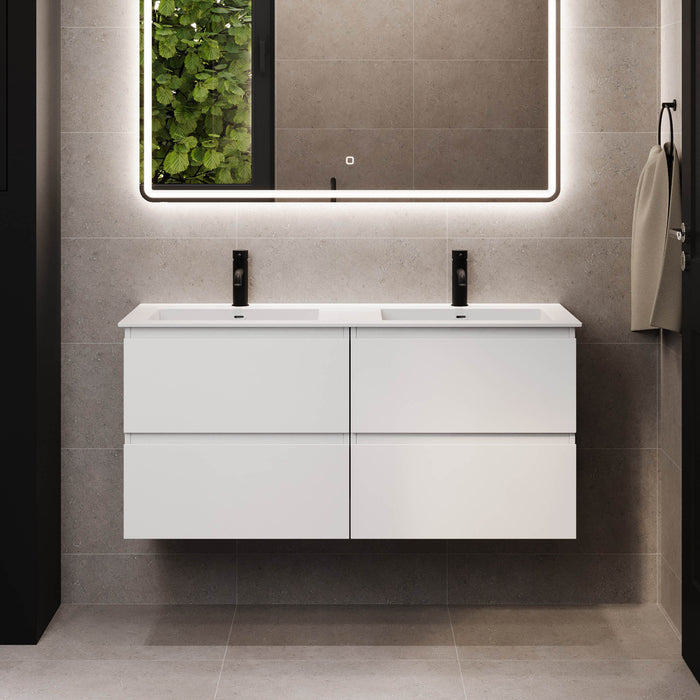 Sifjord Bathroom furniture, matt white