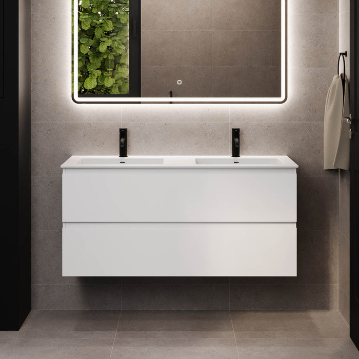 Sifjord Bathroom furniture, matt white