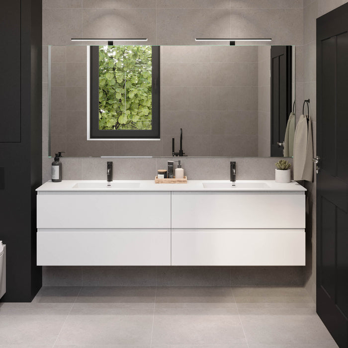 Sifjord Bathroom furniture, matt white