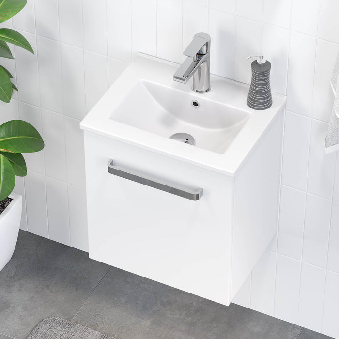 Chicago Classic Bathroom Furniture, white gloss