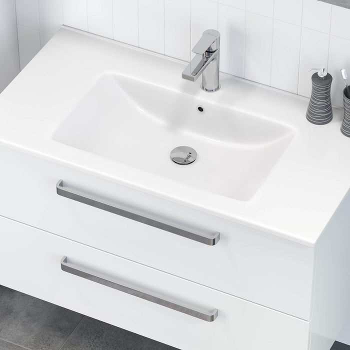 Chicago Classic Bathroom Furniture, Glossy White