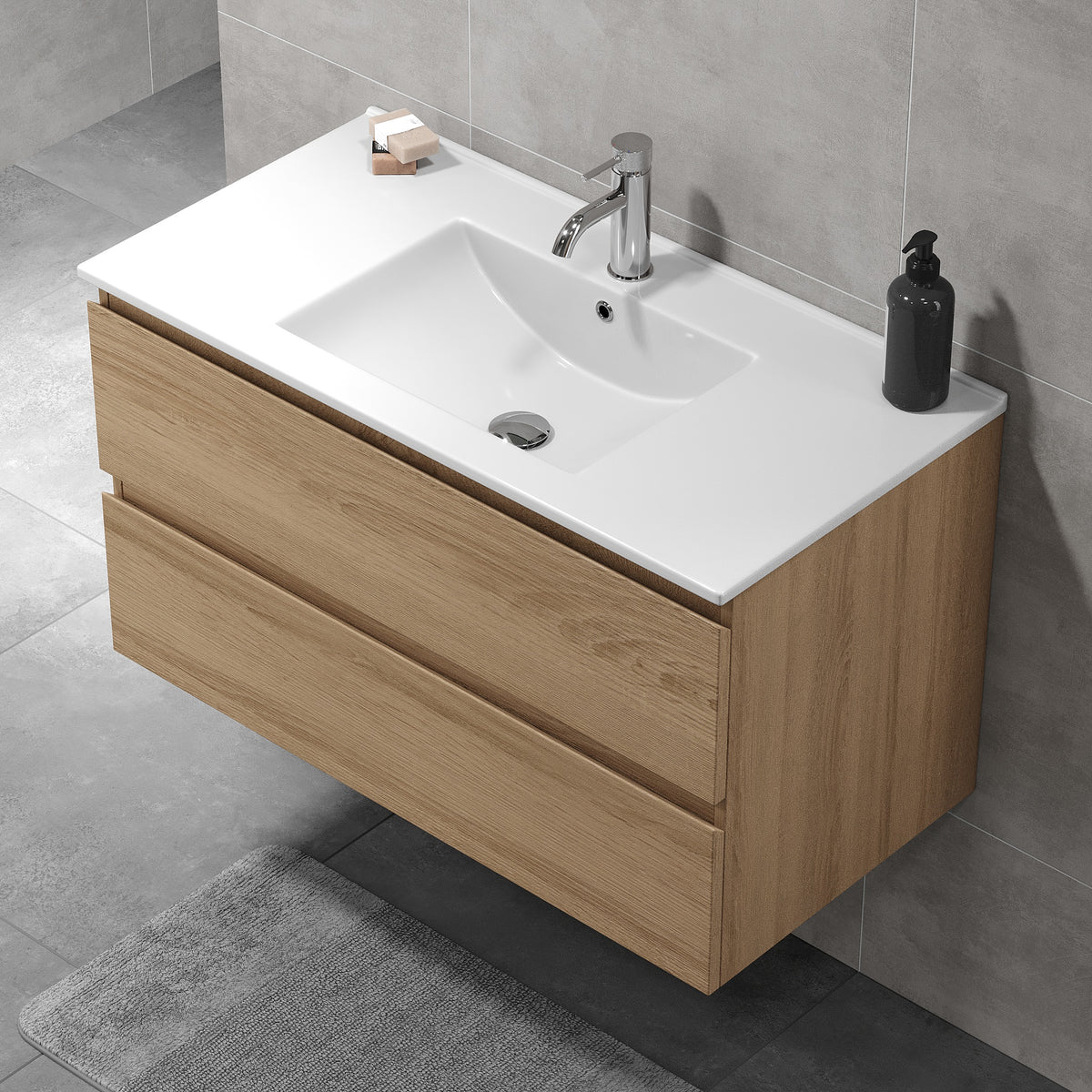 Kenwood Bathroom Furniture, Oak