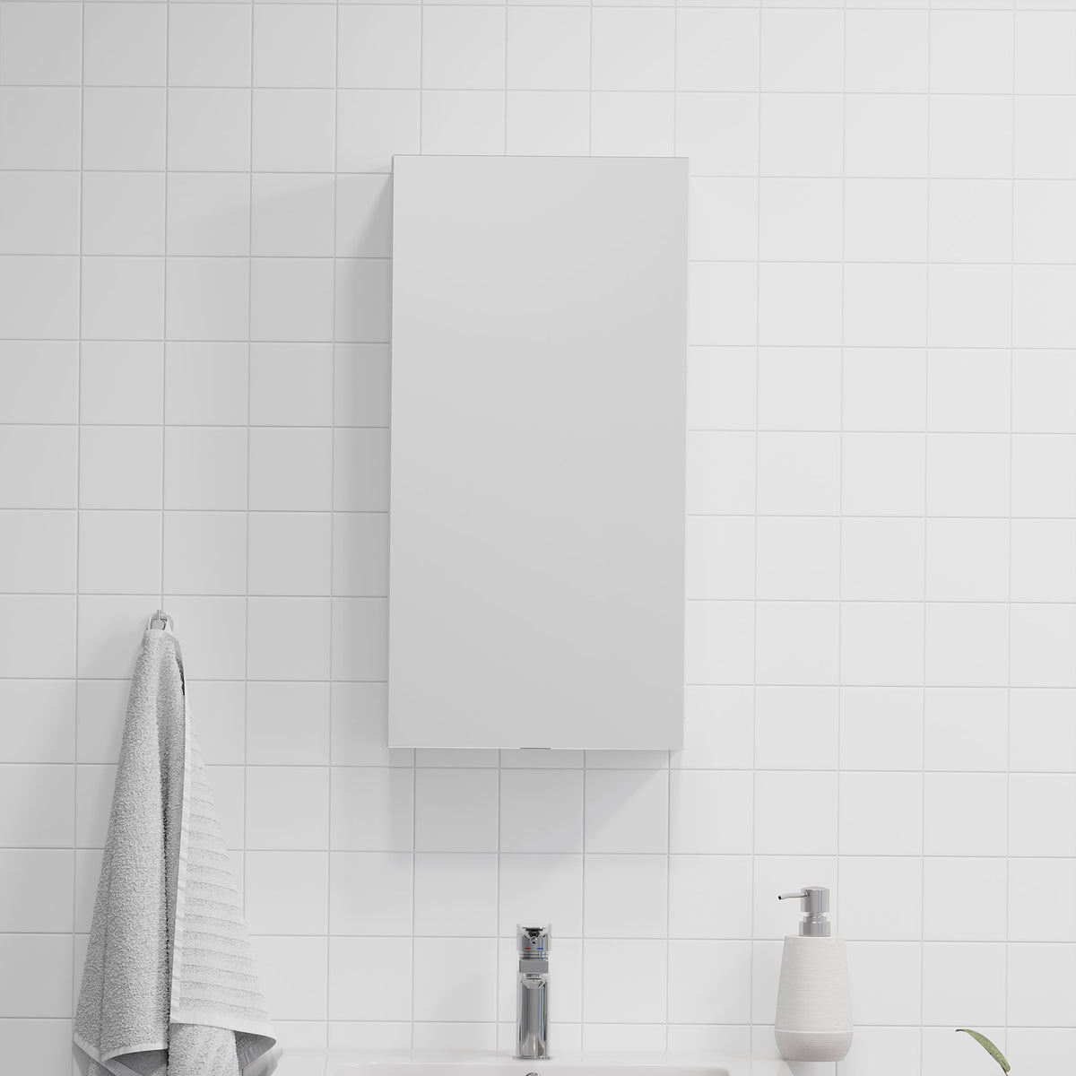 Mirror Cabinet Idse, Matte White