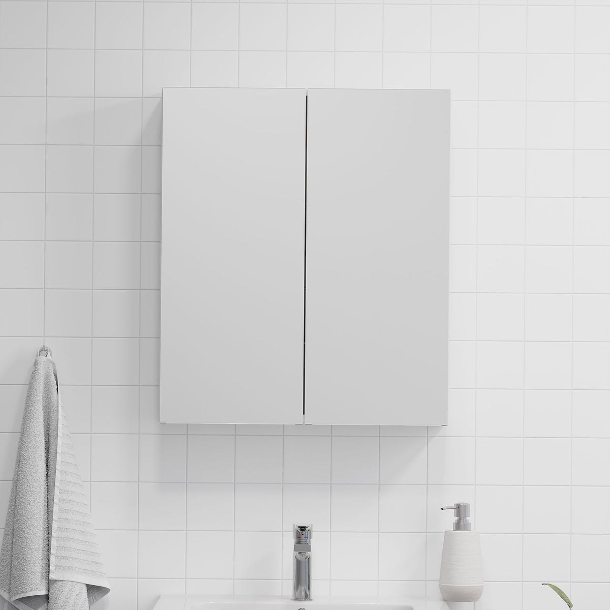 Mirror Cabinet Idse, Matte White