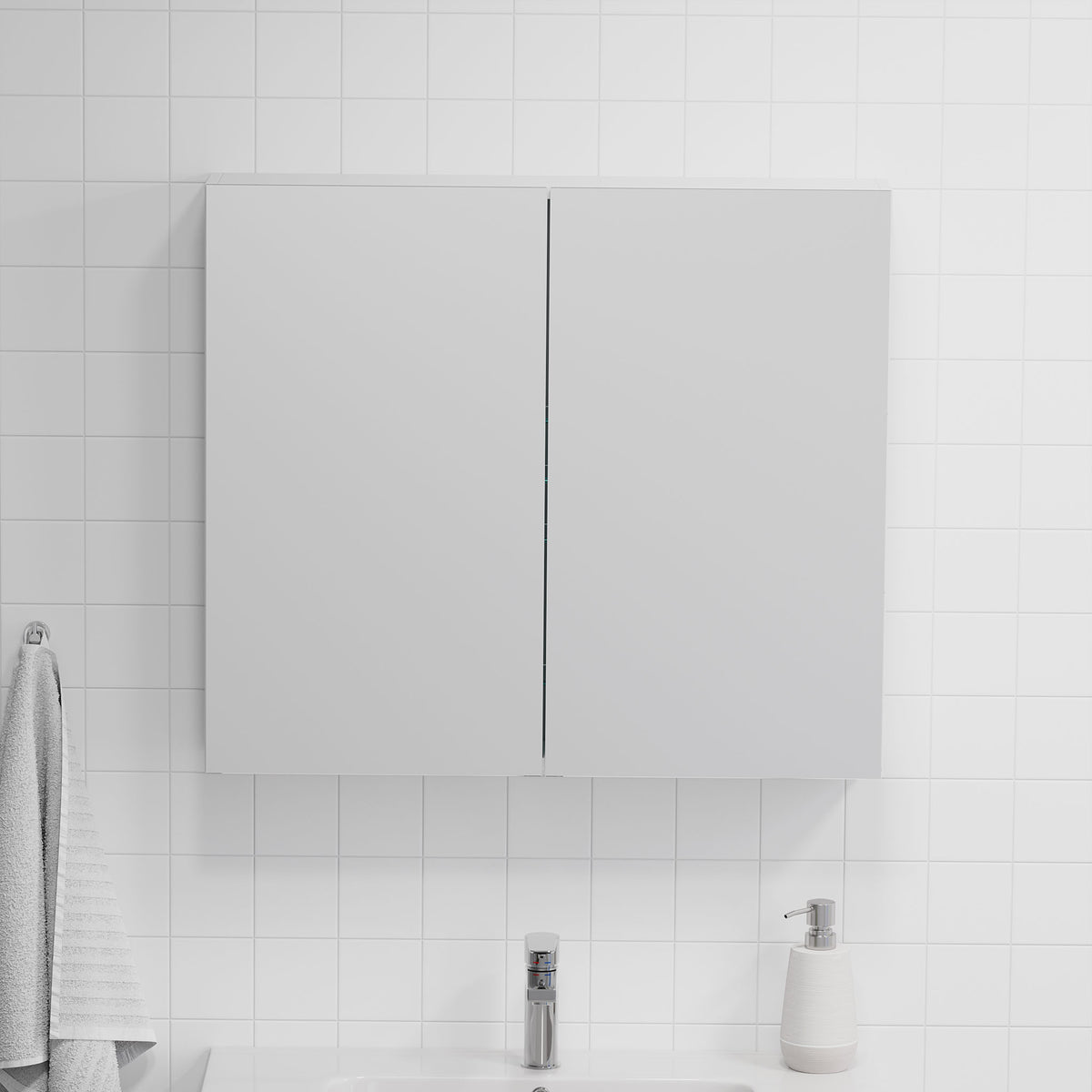 Mirror Cabinet Idse, Matte White