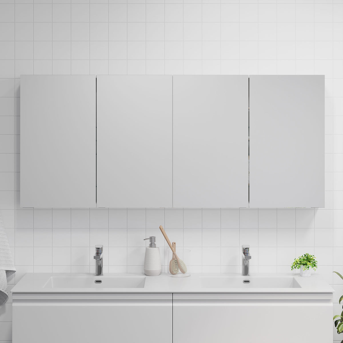 Mirror Cabinet Idse, Matte White