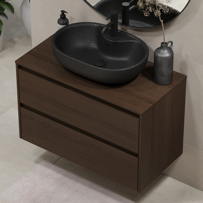 Seiland Bathroom Furniture, walnut