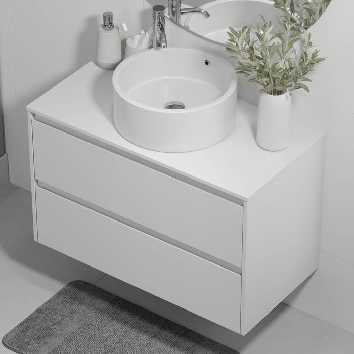 Lofoten Bathroom Furniture, white matt