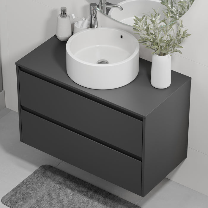 Lofoten Bathroom Furniture, grey matt