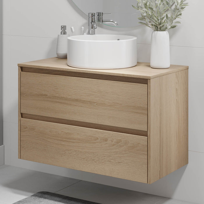 Lofoten Bathroom Furniture, oak