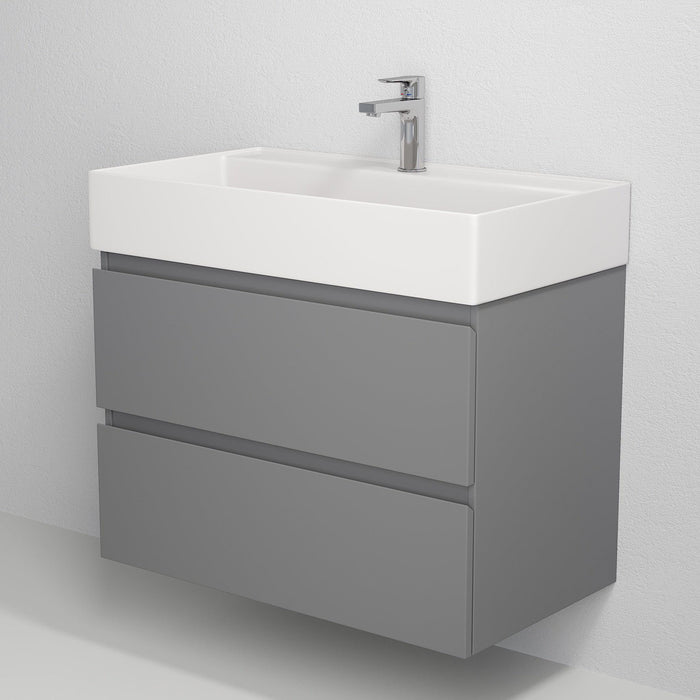 Sjøholt Bathroom Furniture, Matte Grey