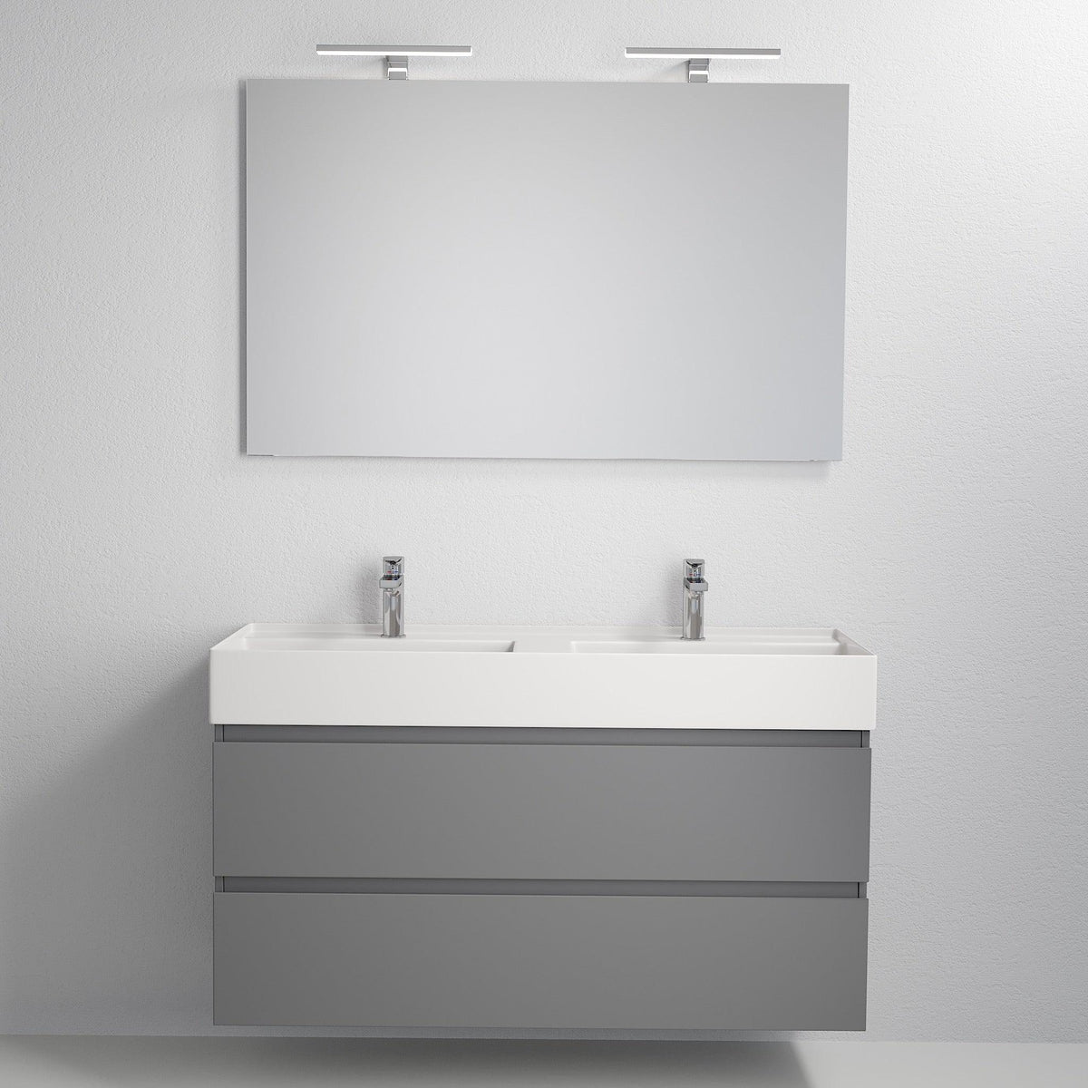 Sjøholt Bathroom Furniture, matt grey