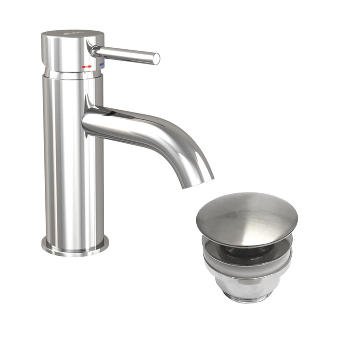 Dragør Wash Basin Mixer + Bottom Valve Rødby