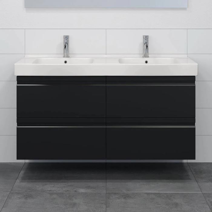 Kroken Bathroom Furniture, Matte Black