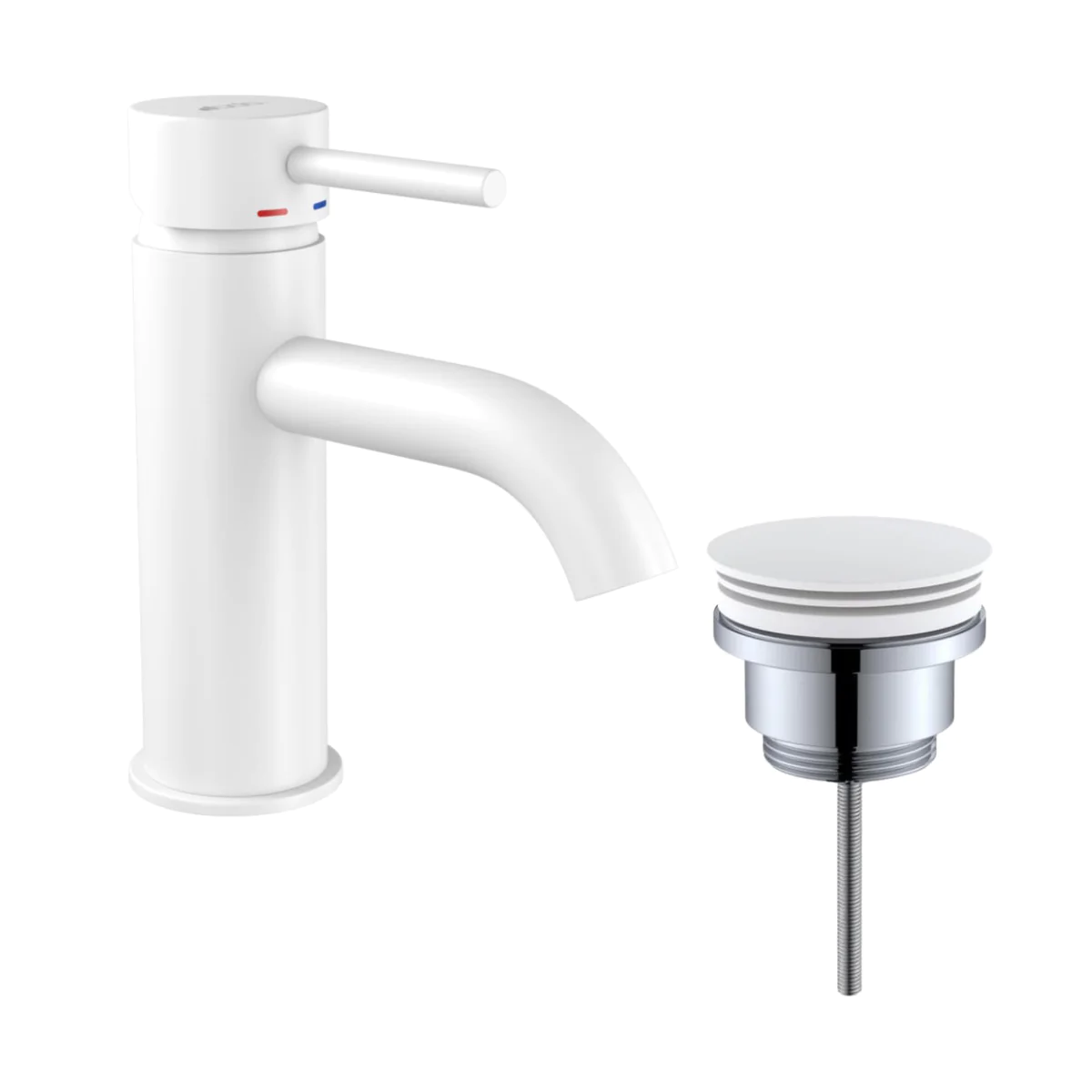 Dragør Wash Basin Mixer + Bottom Valve Rødby