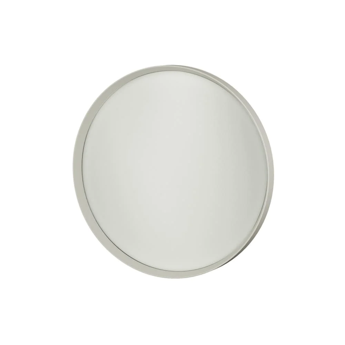 Røsnæs Round Mirror, grey