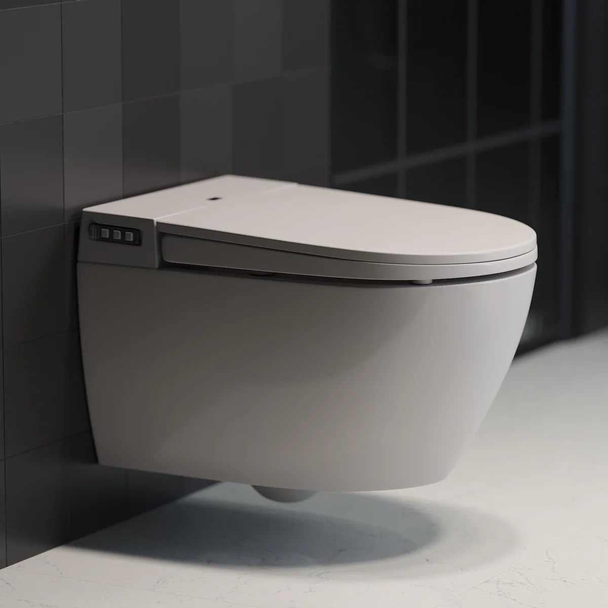 Wall-Hung Fjäll Bidet Toilet