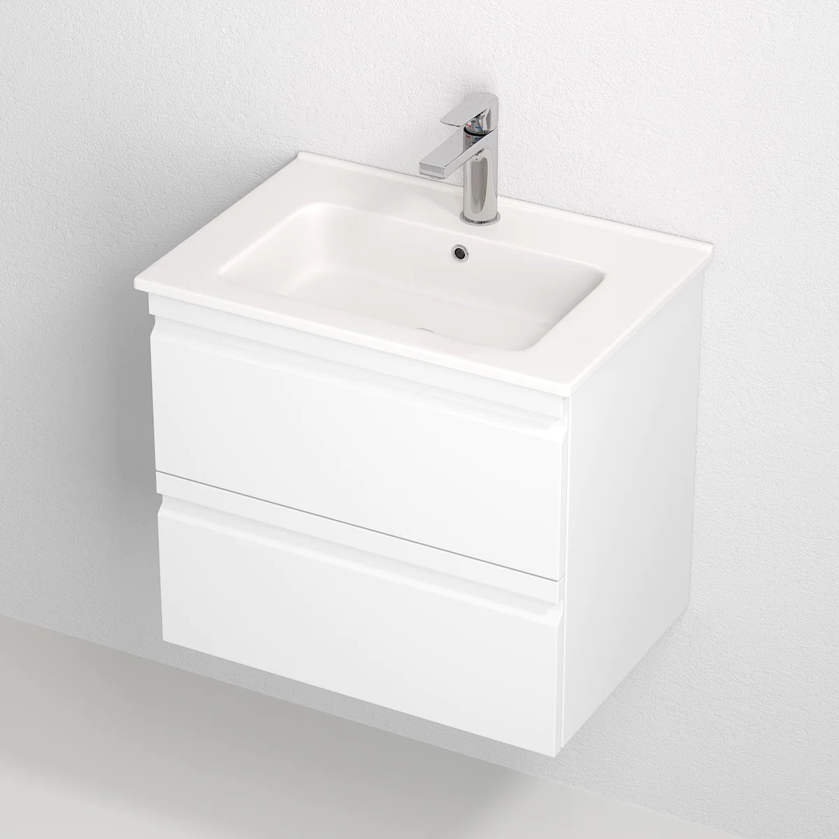 Næsby Wash Basin Mixer +  Rødby pop-up waste