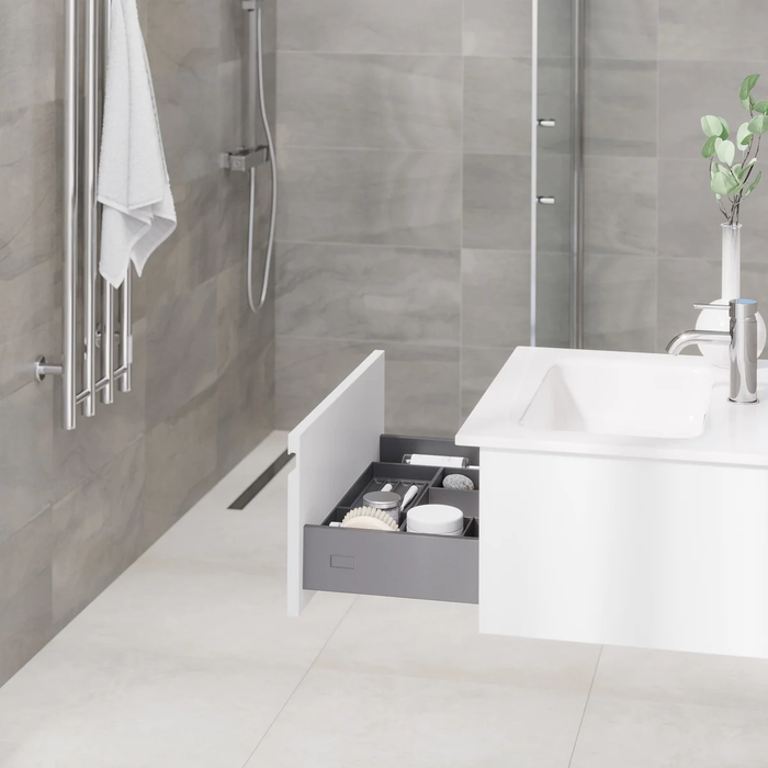 Kuberg Compact Bathroom Furniture, matt white