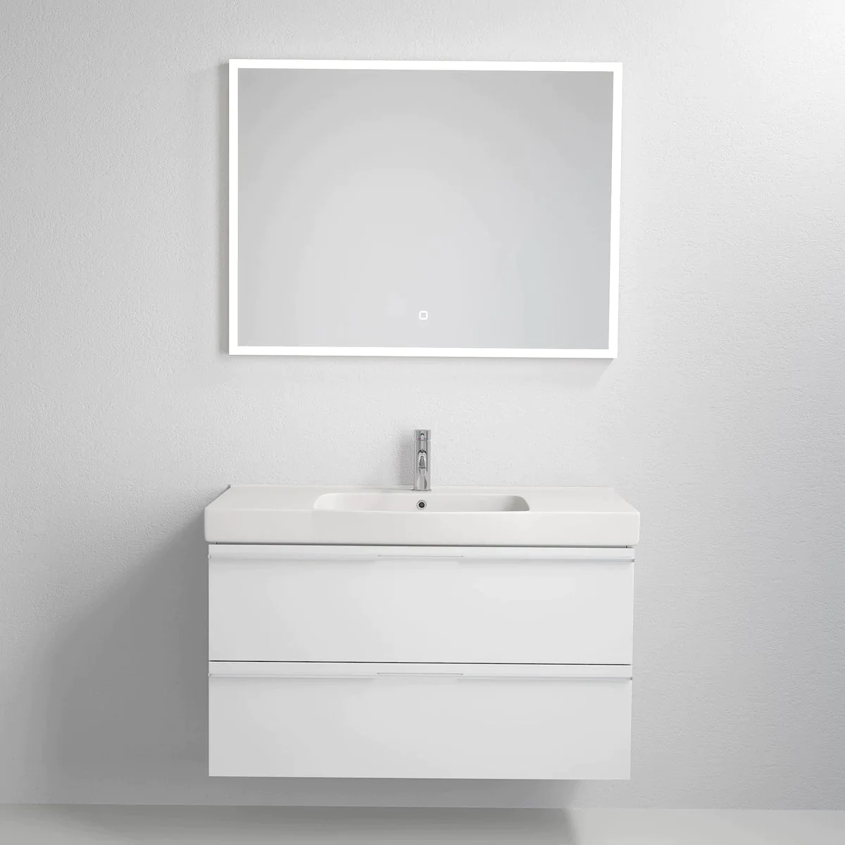 Veiholmen Bathroom Furniture, white gloss