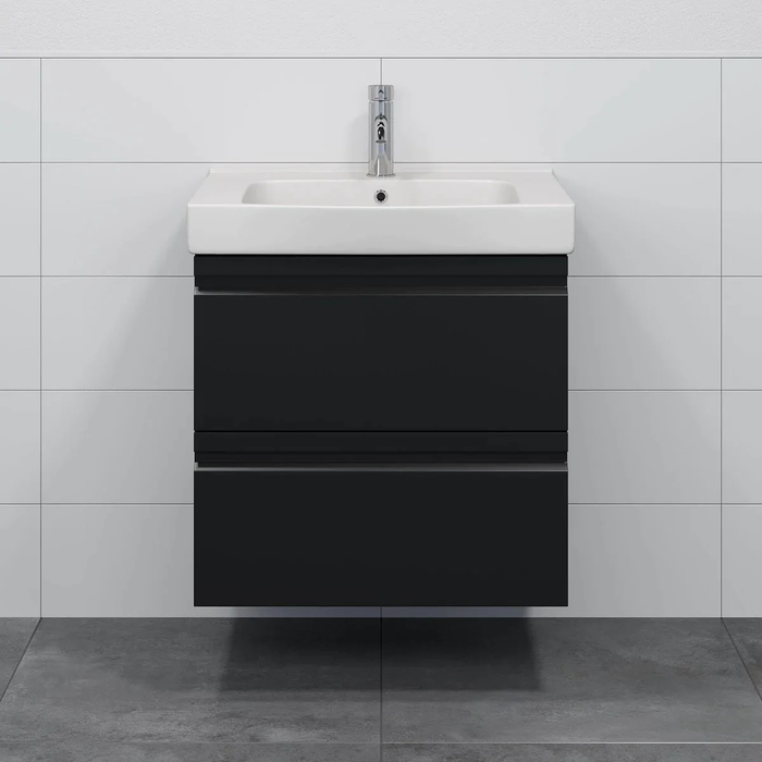 Kroken Bathroom Furniture, Matte Black