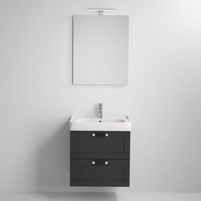 Namsos Bathroom Furniture, matt black