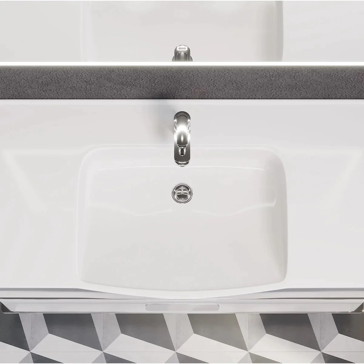 Veiholmen Bathroom Furniture, matt white