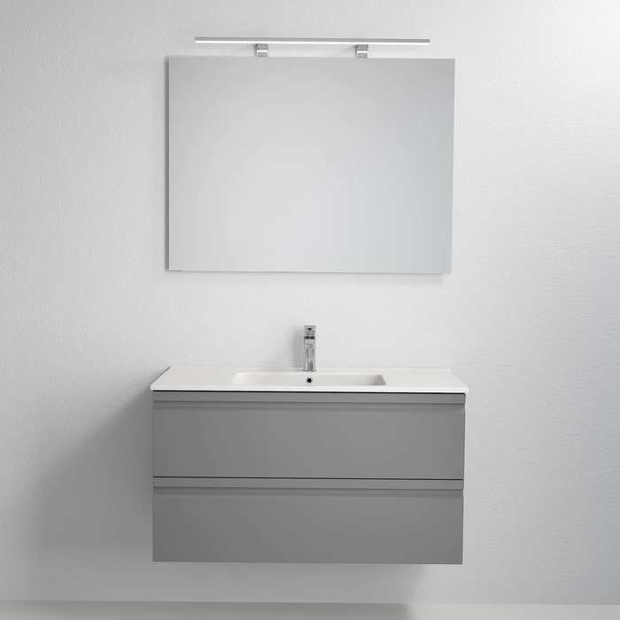 Klokkarvik Bathroom Furniture, matt grey