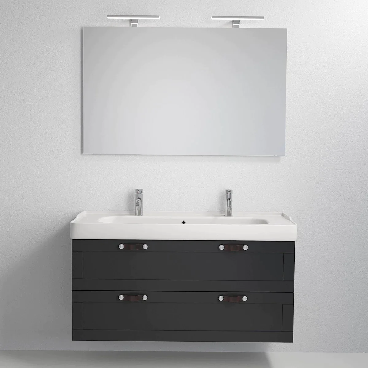 Namsos Bathroom Furniture, matt black