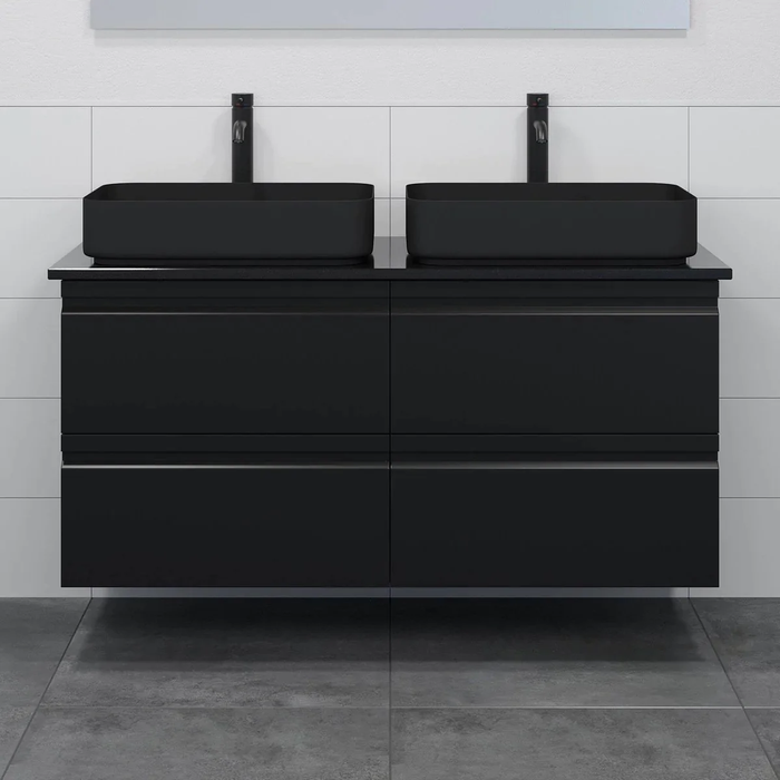 Kirkehamn Bathroom Furniture, matt black