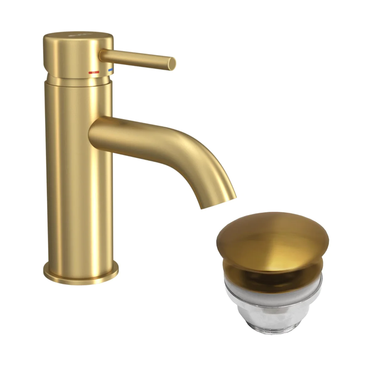 Dragør Wash Basin Mixer + Rødby pop-up waste