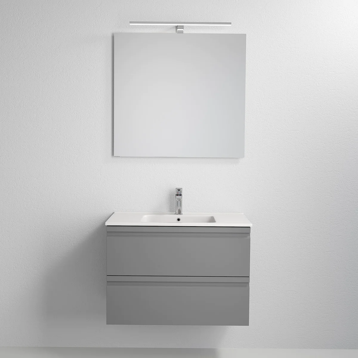 Klokkarvik Bathroom Furniture, Matte Grey