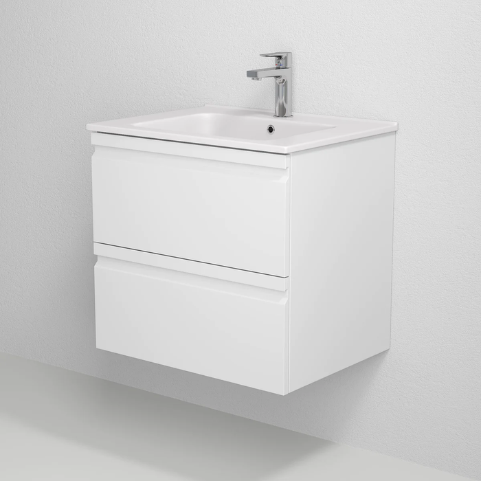 Klokkarvik Bathroom Furniture, Glossy White