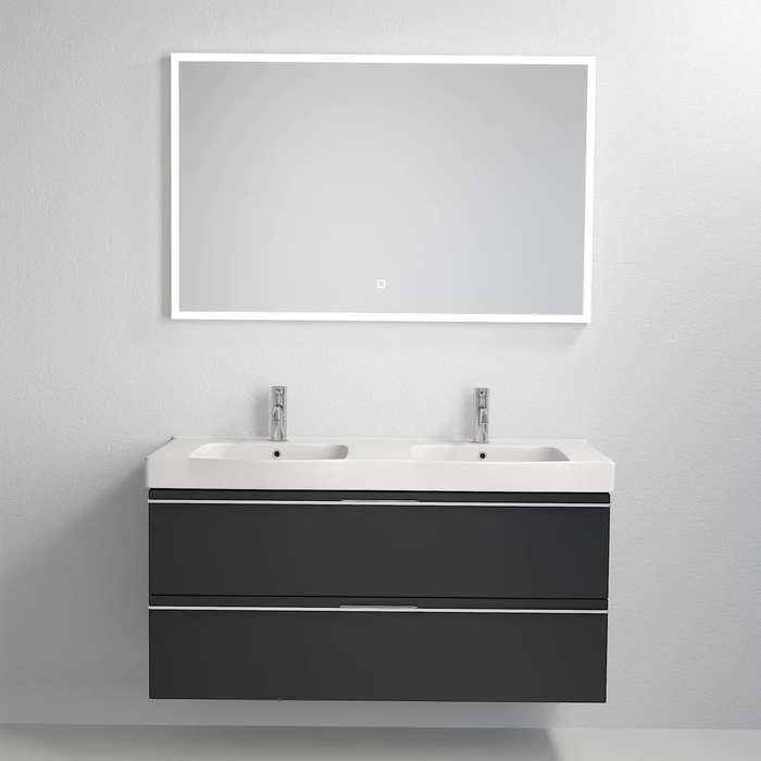 Veiholmen Bathroom Furniture, matt black