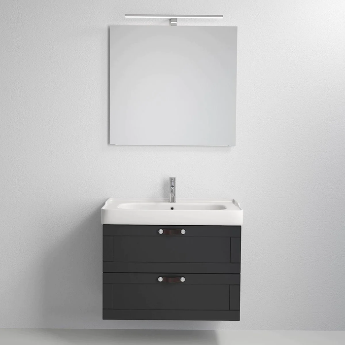 Namsos Bathroom Furniture, matt black