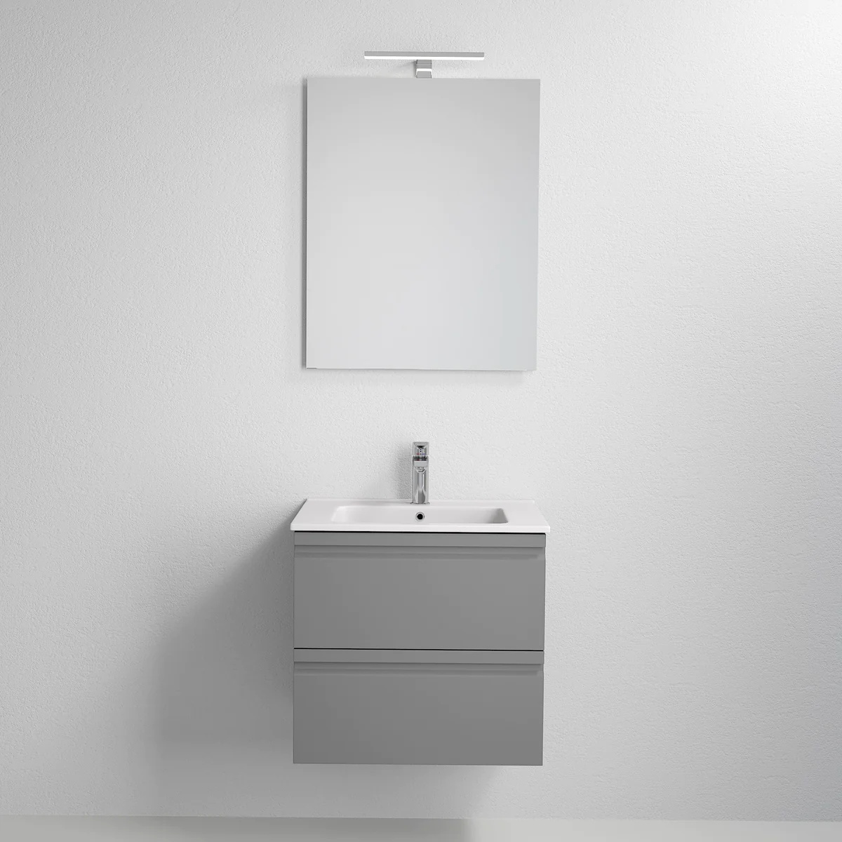 Klokkarvik Bathroom Furniture, Matte Grey